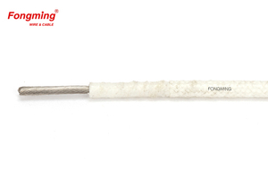 Alambre de fibra de vidrio de mica 750C 600V