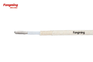 Cable de fibra de vidrio con cinta PTFE 250C 300V UL5180